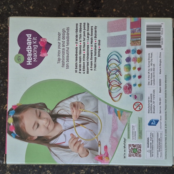 DIY Headband Making Kit - Pink - Picture 2 of 2
